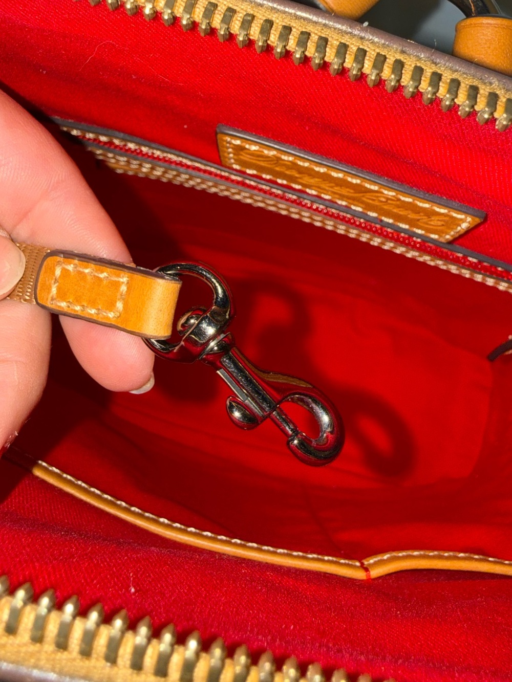Dooney & Bourke Pebble Grain Zip Pod Backpack - Picture 6 of 11